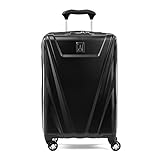 Travelpro Maxlite 5 Hardside Spinner Wheel Luggage, Black, Non-Expandable Carry-On 21-Inch