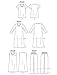 McCall's Patterns M6474 Misses'/Women's Top, Tunic, Gowns and Pants, Size B5 (8-10-12-14-16)