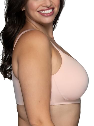 Image of Vanity Fair Women's Beauty Back Smoothing Simple Sizing Wireless Bra, 4-Way Stretch Fabric, Sizes S-3XL