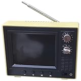 tv vintage USB ricaricabile e riproduzione video: dotato di schermo LCD integrato e batteria ricaricabile USB, questo mini giocattolo TV riproduce video reali, dando vita alle scene della tua casa delle bambole..Basta ricaricarlo tramite USB per un utilizzo senza problemi, consentendo un gioco o un display coinvolgente e interattivo senza dover sostituire costantemente la batteria.