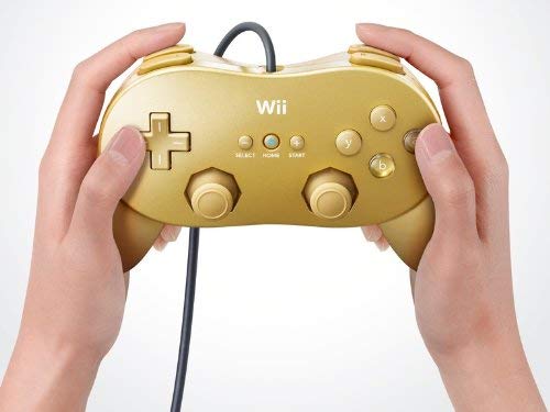 Wii Classic Controller Pro - Gold (Renewed) - Image 2