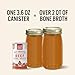The Honest Kitchen Human Grade Daily Boosts Instant Beef Bone Broth with Turmeric for Dogs 3.6 Ounces