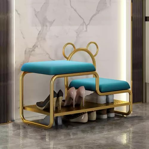 Banc à chaussures dossier confort pour éviter le mal de dos dans l'entrée - 3
