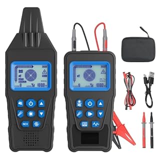 GAMWATER U630 Localizzatore di cavi sotterranei, distanza di rilevamento della linea digitale 2.5 metri, rilevatore di rottura del tracciamento, per circuiti elettrici, condotte, recinti per cani