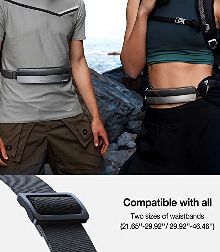 Torras Coolify Zone Wearable Waist Fan With Heat-Absorbing Phase Change Material, Personal Fan Waist Blower, Portable Fan Large Air Volume, Travel Fan Runtime 15H, Outdoor Belt Fan For Travel/Camping #TOP5