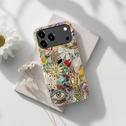 DorisMax for iPhone 17 Pro Case - Wireless Charging - Cute Floral - image 3