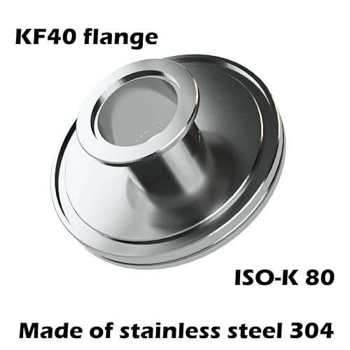 Image of ISO-K 80 flange to KF40 flange reducer converter adapter