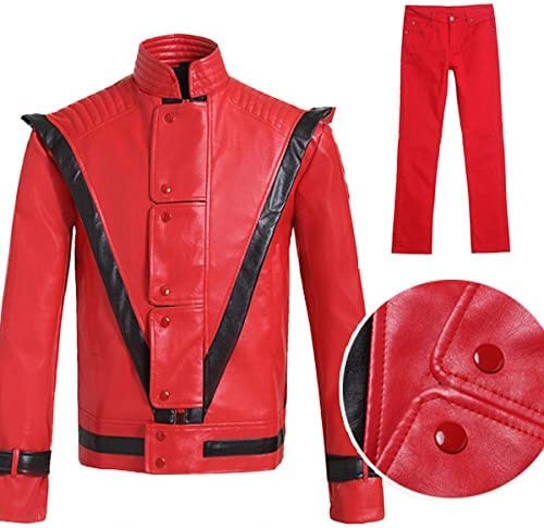 Amazon.co.jp: DJXXCOS マイケル・ジャクソン コスプレ衣装 ジャケット