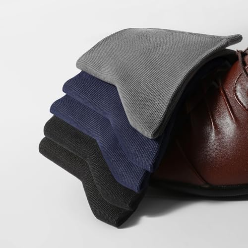 97% cotton socks men's business men's socks mid-calf socks four seasons models gift box packaging 5 pairs4