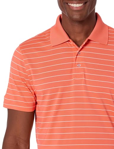 Image of Amazon Essentials Men's Moisture Wicking Golf Polo Shirt, Short Sleeve, Slim-Fit, Quick-Dry