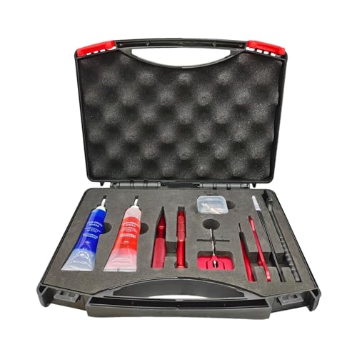 Herramientas De Mantenimiento De Carretes De Pesca - Kit De Herramientas De Mantenimiento De Carretes De Pesca, Kit De Extracción De Cojinetes De Carrete | Maletín De Herramientas Resistente para