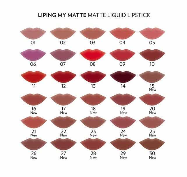 Golden Rose Liping My Matte Likit Ruj No: 25 - Suya Dayanıklı Ultra Mat Ruj