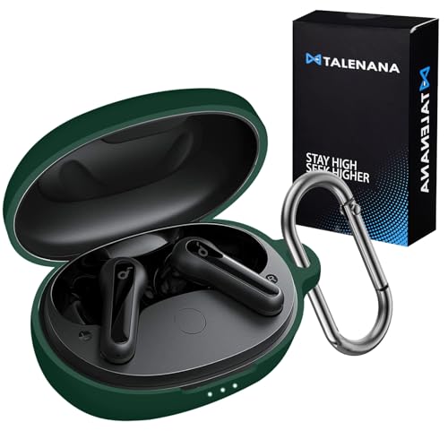 TALENANA for Anker Soundcore Life P2 Mini�P�[�X �V���R�[�� �ی�J�o�[ �ϏՌ� �h�� �h�o �L�Y�h�~ �����[�d�\ �S�ʕی�P�[�X �C���z�� �J���r�i�t�� Anker Soundcore Life P2 Mini 
