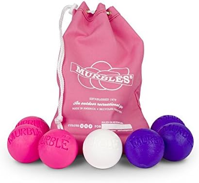 Standard 2 Player 7 Ball Pink and purble Murble Set.