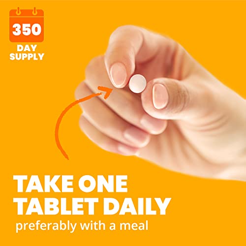 Sundown Folate 400Mcg Folic Acid, Supports Heart Health, 350 Tablets (Packaging May Vary) #TOP4