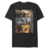 Photo Gallery star wars big & tall rogue one - maglietta a maniche corte da uomo a tre pannelli, nero, 3xl Photo Gallery star wars big & tall rogue one - maglietta a maniche corte da uomo a tre pannelli, nero, 3xl