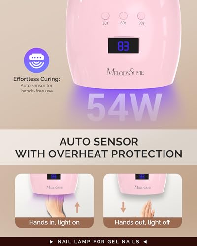 Image of MelodySusie Detachable Base UV /LED Nail Lamp P-Plus30I for Hard Gel