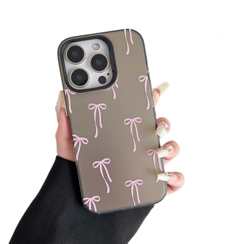 Coque iPhone 14 Pro idée cadeau fille ado coque tendance motif nœud ruban