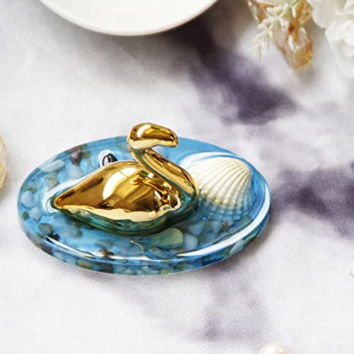 Amosfun-1pc-Ring-Romantic-Figurine-Party-Style-Ceramic-Adornment-Necklace-Tray-Trinket-Bracelet-Base-Ornaments-Office-Model-Nautical-Ornament-Gift-Decorative-Home-Wedding-Metal-Organizer