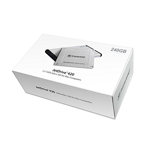 Image of Transcend TS240GJDM420 JetDrive 420 240GB SATA III SSD Upgrade Kit for MacBook, MacBook Pro and Mac Mini (Late 2008 - Mid 2012)