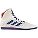 adidas Mat Wizard 4, White/Royal/Red, 15