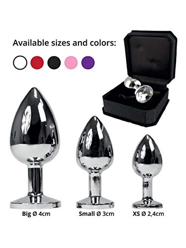 plug anal xs Erotic Fashion ra8015 Butt Plug XS with Crystal Pink Metal Diameter 2.4 x  5.7 cm Pack of 1 : Amazon.de: Health & Personal Care