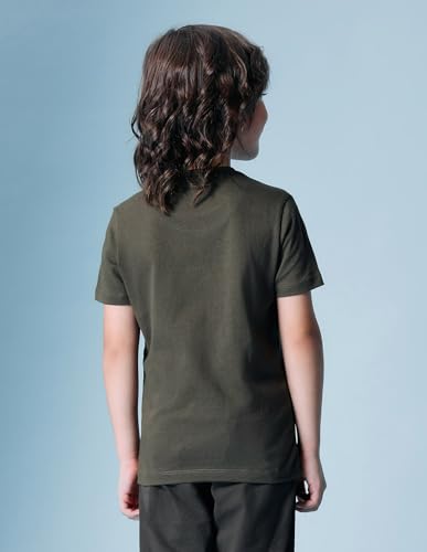 Image of Regular fit Cotton Logo Short Sleeves Crew Neck T-Shirts