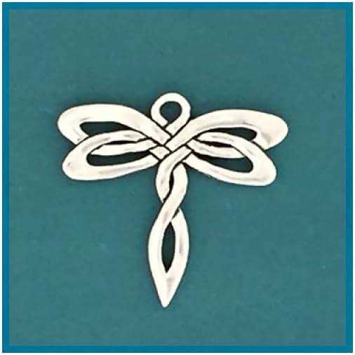 Basic Spirit Handcrafted Christmas Ornament Celtic Dragonfly, Home Décor, for Tree Decoration