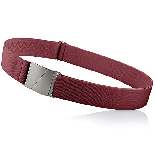 Image of ONE-BELT No Show Invisible Elastic Belts for Women & Men 1.30 inch inch adjustable Non Slip Zero Bulk. Designed in USA.