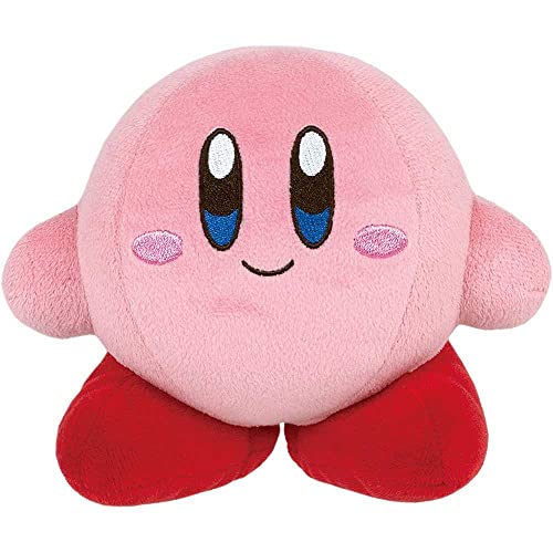 5.5" Kirby Stuffed Plush,14cm Pink Kirby Game, Pink Kirby Soft Stuffed Toys, Plush Kirby Character Gifts for Children Kid