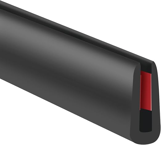 5M Gummi-U-Kanal Einfassung Trim Dichtung Kantenschutz aus Metall Haus 5M Gummi-U-Kanal Einfassung Trim Dichtung Kantenschutz aus Metall Haus