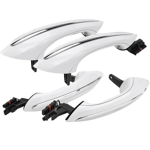 Poignée de porte extérieure voiture de prestige pour BMW F01 F02 F10 finition blanc élégant