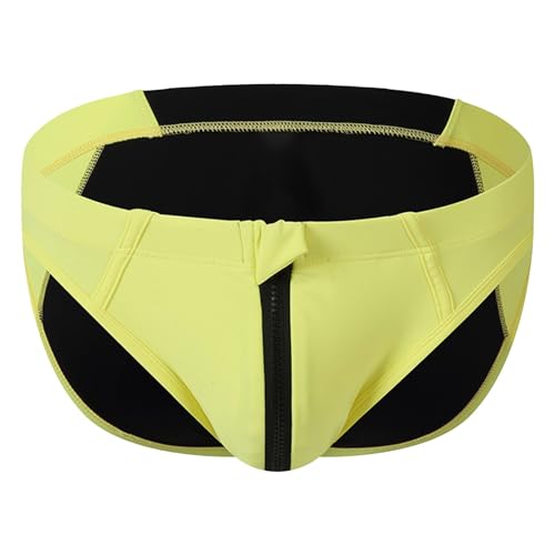 Men's Athletic Swim Briefs 4-Way Stretch Fabric, Low Rise Bikini Cut with Zipper for Lap Swimming, Surf & Water Aerobics3
