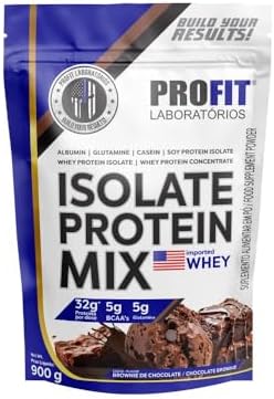 Isolate Protein Mix Profit 900g Brownie De Chocolate