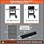 QuliMetal Grill Parts for Weber Spirit II E310 & 300 Series Grills, 15.3" Flavorizer Bars, 17.5" Grill Grates, 67060 Heat Deflector, Compatible with Spirit 2 Grill Parts, Replaces 7636 7638