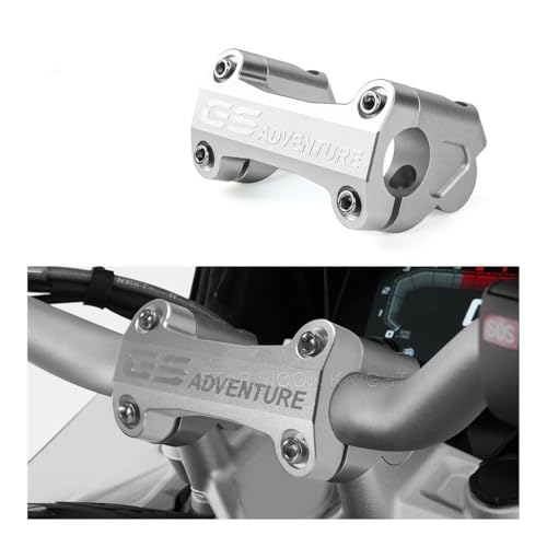 Pontets guidon réhausse avec capot intégré pour R1250GS Adventure