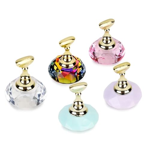 Kit de soporte para arte de uñas con 5 bases magnéticas miniatura 2