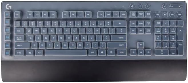 Transparent Clear Silicone Keyboard Cover protectors for Logitech G613