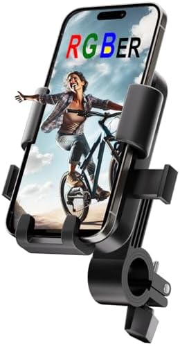 RGBer® Handyhalterung Fahrrad, handyhalterung Fahrrad Lenker. | für e scooter, e scooter handyhalterung für zt3 ninebot XIAOMI geeignet