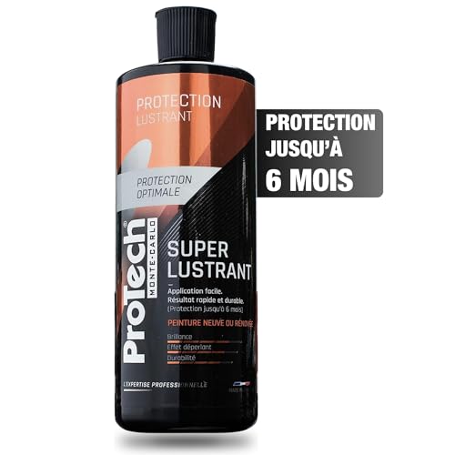 ProTechMC | Super Lustrant pour Peinture de Voiture 500 ml | Effet Déperlant & Brillance Instantannée | Protection Ultra Longue Durée | Polish Voiture Sans Rinçage | Made In France |