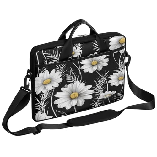 Bolso para laptop de 15 pulgadas con diseño floral miniatura 1