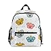 Kcldeci Koalas Princess - Mochila infantil para niños y niñas, mochila para niños y niñas, mochila preescolar para jardín de infantes, bolsa de viaje, Multicolor, 10x4x12 in