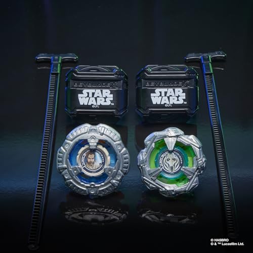 Hasbro Beyblade X und Star Wars Collab, Obi-Wan Kenobi 4-60P vs. General Grievous 3-80HN