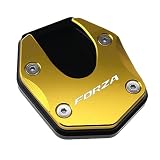 ECVHIPKLG Extensión De Pata De Cabra Accesorios para Motocicleta, Soporte De Pie Pata Cabra CNC, Placa Soporte Extensión Soporte Lateral para H&Onda Forza 750 FORZA750 Forza750 2020-2022(29)