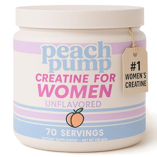 Creatine Monohydrate Powder, Glute Builder Creatine for Women, 3g Vegan Micronized Creatine per...