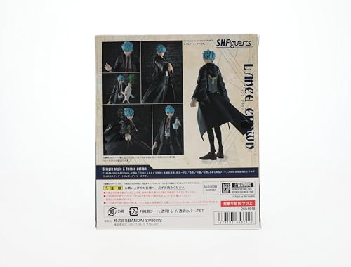 TAMASHII NATIONS - Mashle: Magic and Muscles - Lance Crown, Bandai Spirits S.H.Figuarts Action Figure, Black - Image 4