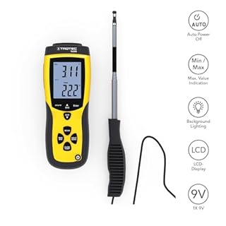 TROTEC TA300 Anemometer Straight Probe incl. Cal. Certificate