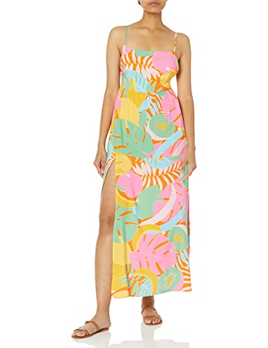 Show Me Your Mumu Womens Julia Maxi Casual Dress, Tropical Fruit, X-Small US  at Amazon Women's Clothing store
