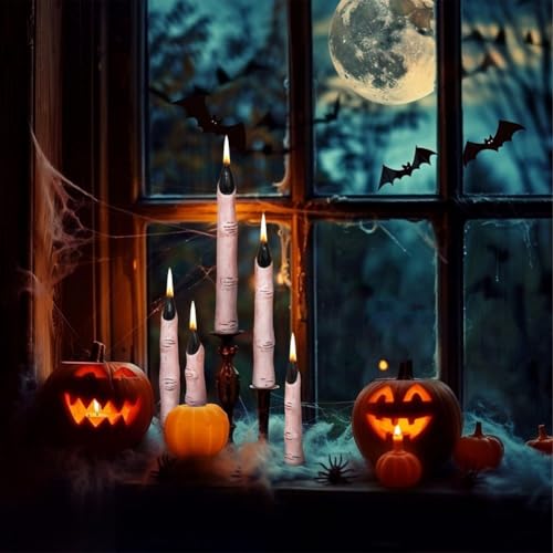 Bougies de doigt de sorcière d'halloween pour fournitures cadeaux - 7