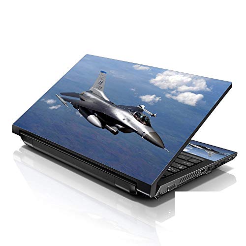 Image of LSS Laptop 15 15.6 Skin Cover with Colorful Plane Pattern for HP Dell Lenovo Apple Asus Acer Compaq - Fits 13.3 inch 14 inch 15.6 inch 16 inch (2 Wrist Pads Free)